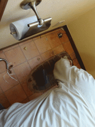 南欧風ヴィンテージ感あふれる素敵なトイレ空間に 世田谷区M様邸 南欧風ヴィンテージ感あふれる素敵なトイレ空間に 世田谷区M様邸